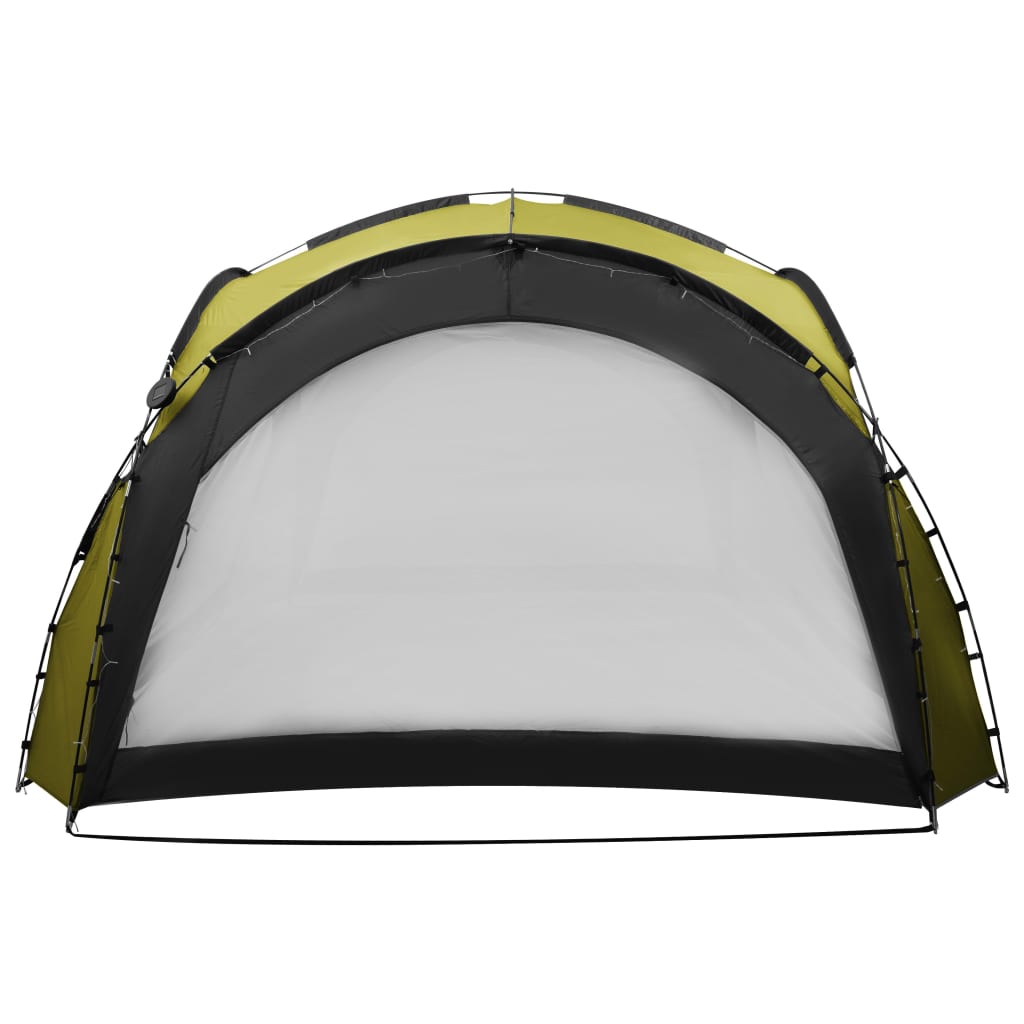 vidaXL Party Tent | Green | Fiberglass frame | Large | UV-resistant materials