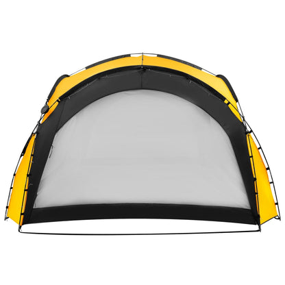 vidaXL Party Tent | Yellow | Polyester with PA coating | 3.6m x 3.6m x 2.3m