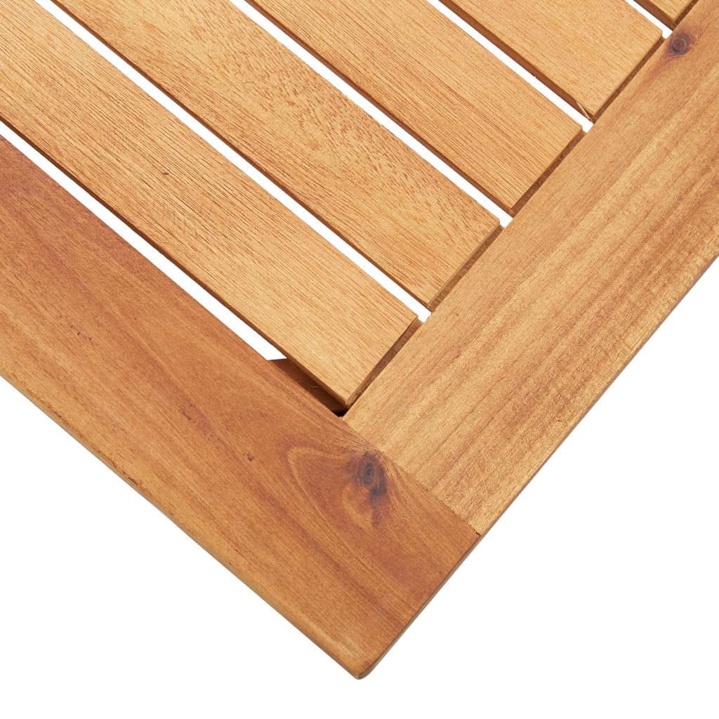 vidaXL Garden Coffee Table 60x60x36 cm Solid Acacia Wood