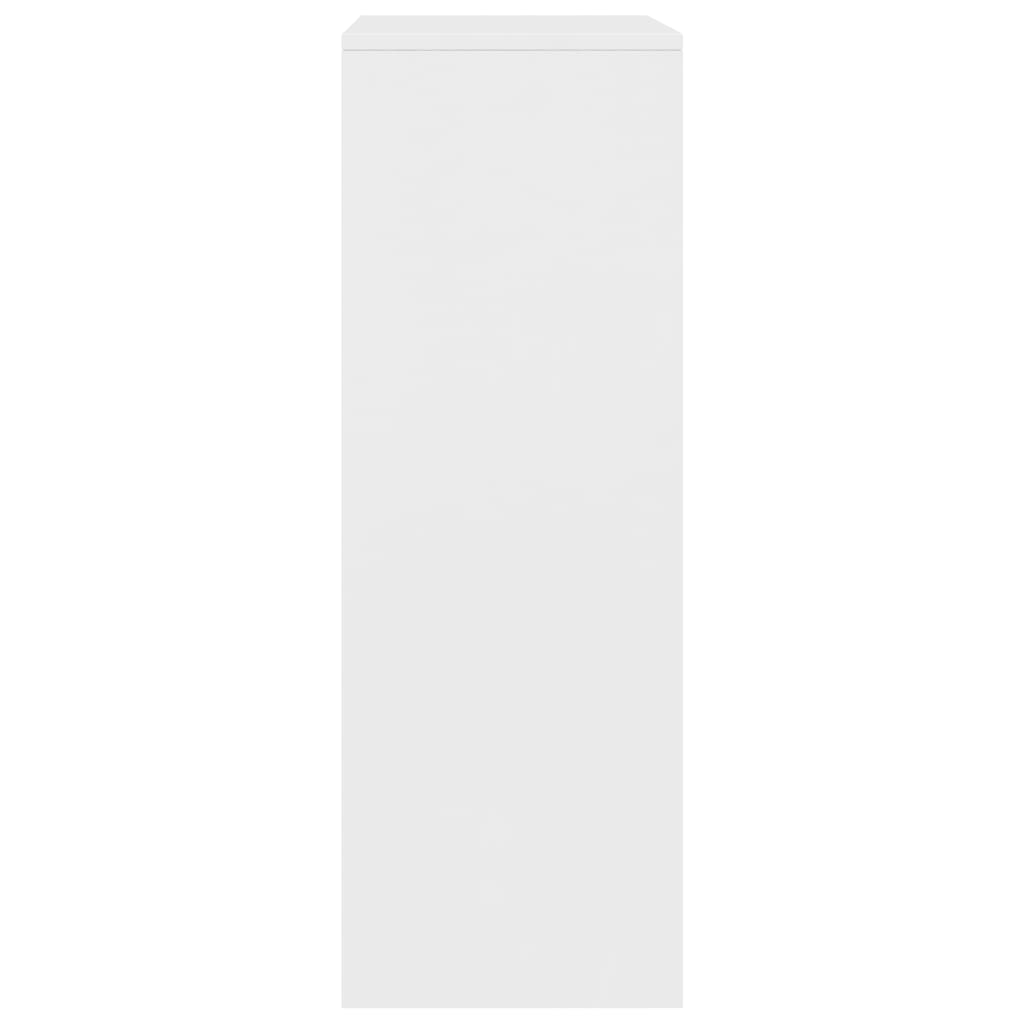 vidaXL Sideboard with 6 Drawers White 50x34x96 cm Engineered Wood