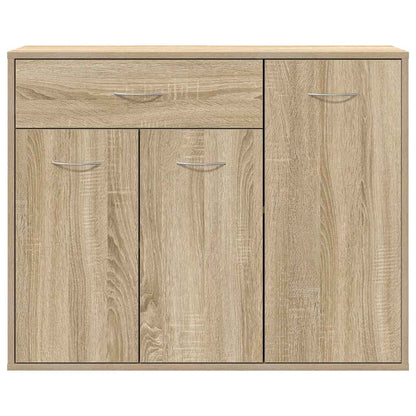 vidaXL Sideboard Sonoma Oak 88x30x70 cm Engineered Wood