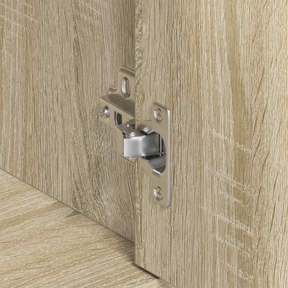 vidaXL Sideboard Sonoma Oak 88x30x70 cm Engineered Wood