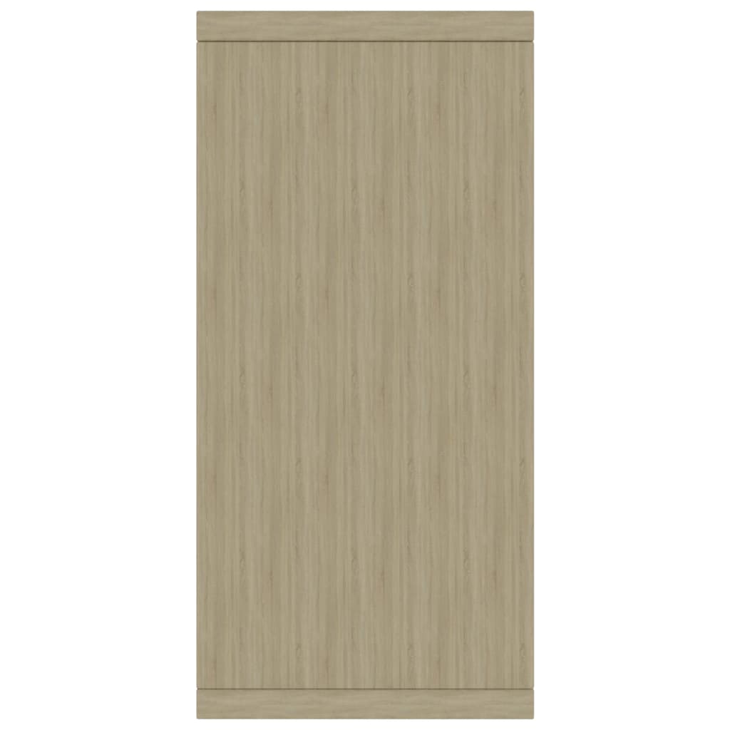 vidaXL Sideboard Sonoma Oak 88x30x65 cm Engineered Wood