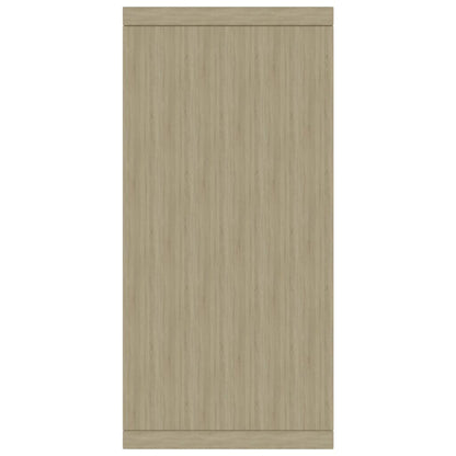 vidaXL Sideboard Sonoma Oak 88x30x65 cm Engineered Wood