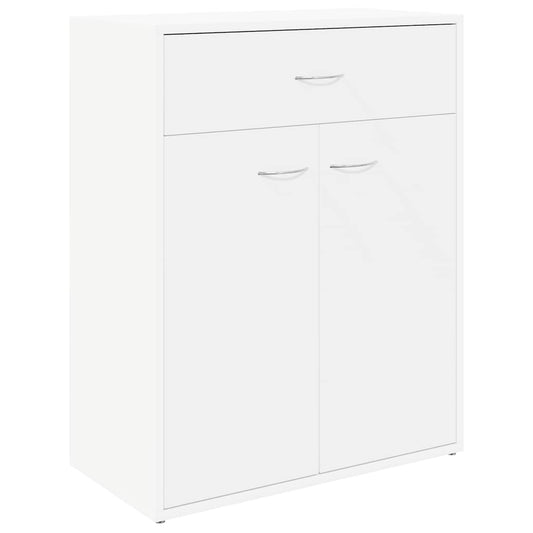 vidaXL Sideboard White 60x30x75 cm Engineered Wood