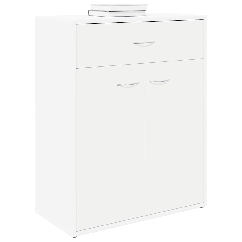 vidaXL Sideboard White 60x30x75 cm Engineered Wood