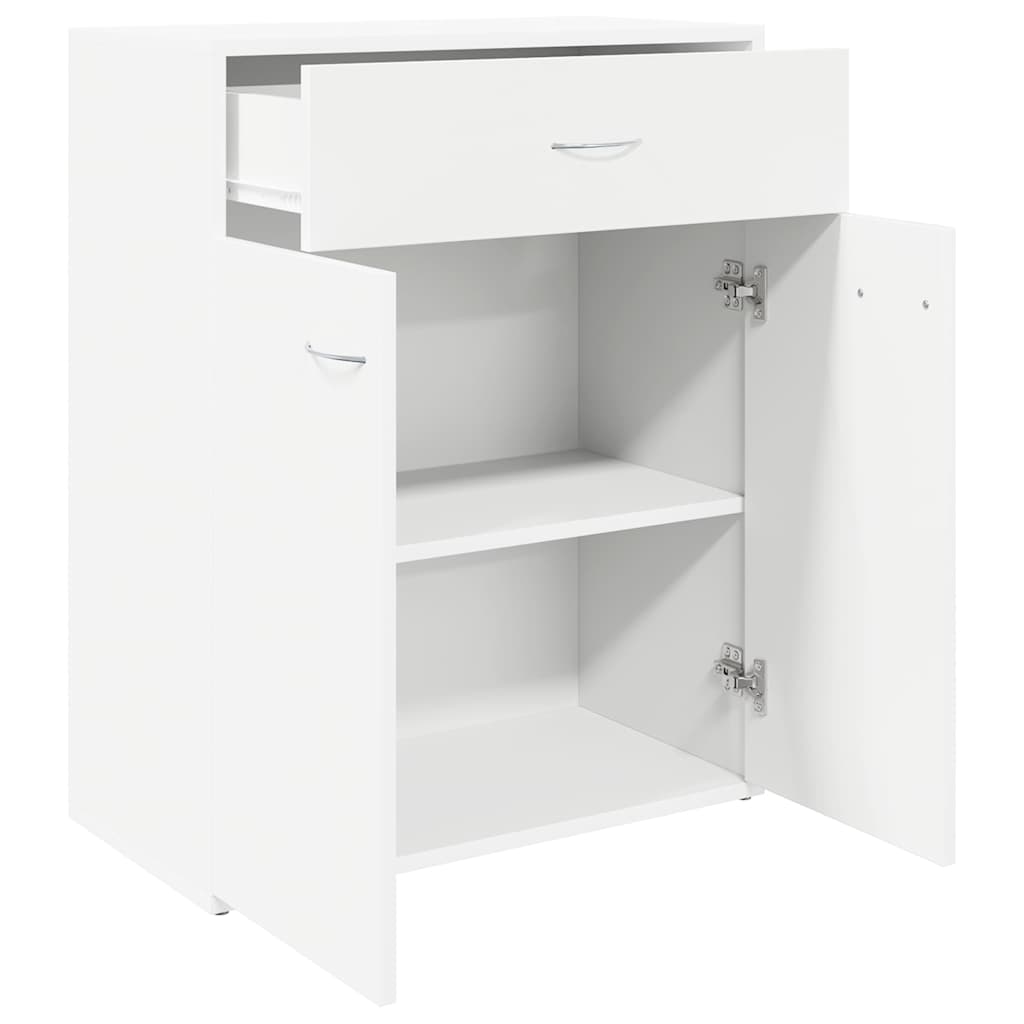vidaXL Sideboard White 60x30x75 cm Engineered Wood