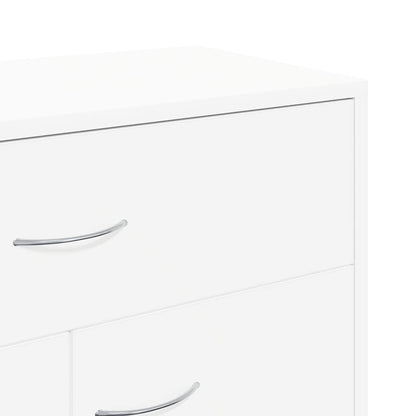 vidaXL Sideboard White 60x30x75 cm Engineered Wood