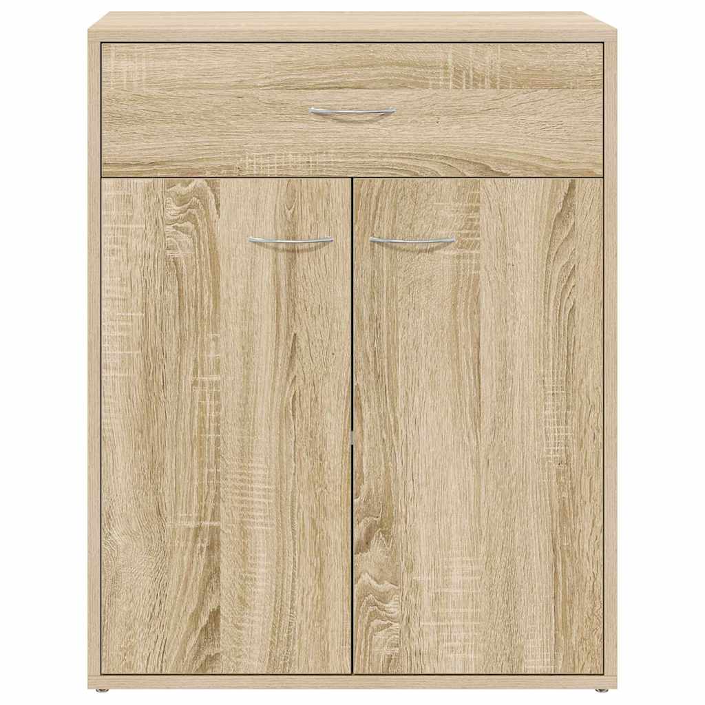 vidaXL Sideboard Sonoma Oak 60x30x75 cm Engineered Wood