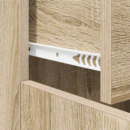 vidaXL Sideboard Sonoma Oak 60x30x75 cm Engineered Wood