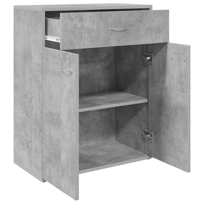 vidaXL Sideboard Concrete Grey 60x30x75 cm Engineered Wood