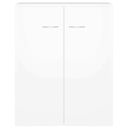 800729 vidaXL Sideboard White 60x30x75 cm Engineered Wood