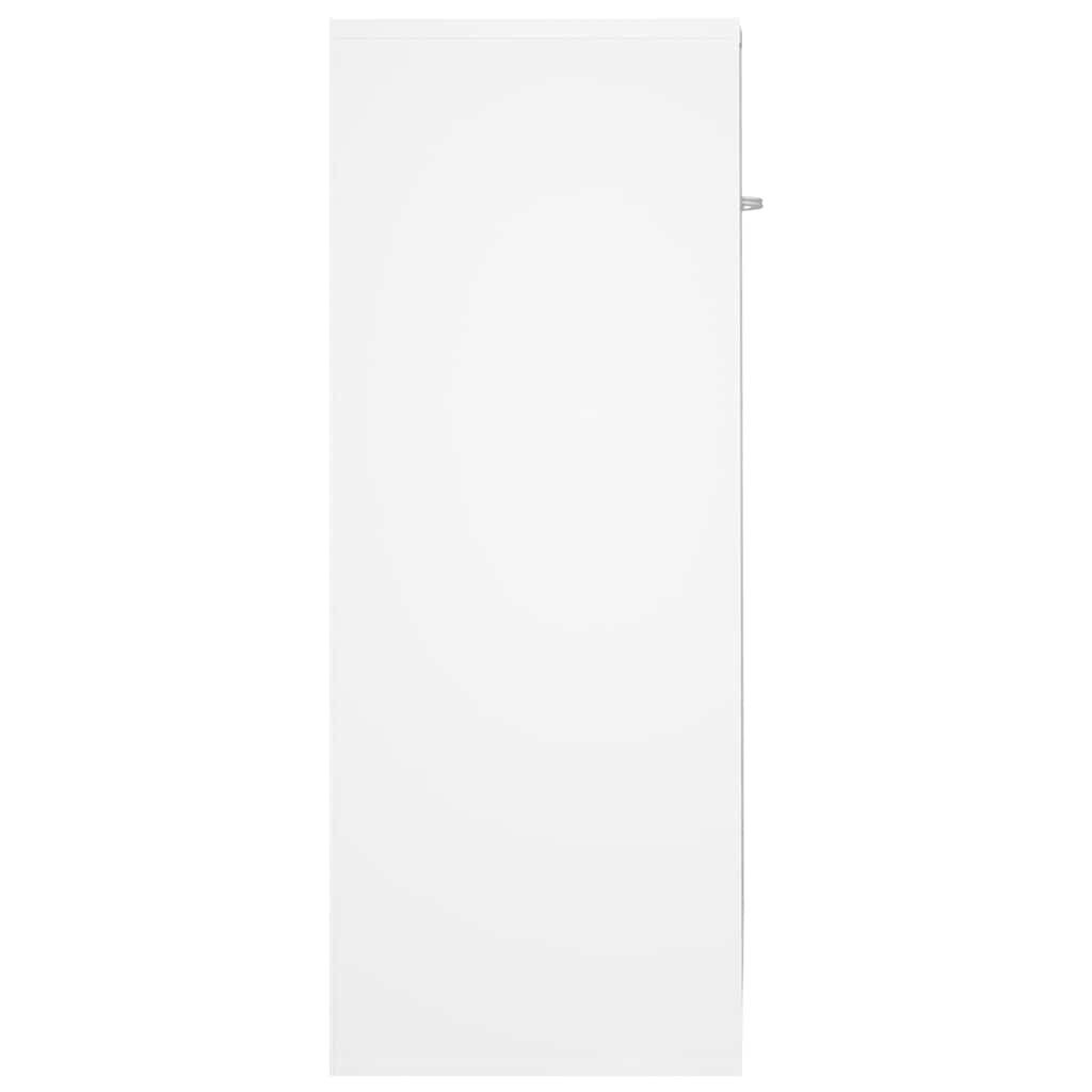 vidaXL Sideboard White 60x30x75 cm Engineered Wood