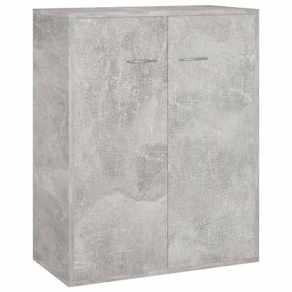 vidaXL Sideboard Concrete Grey 60x30x75 cm Engineered Wood