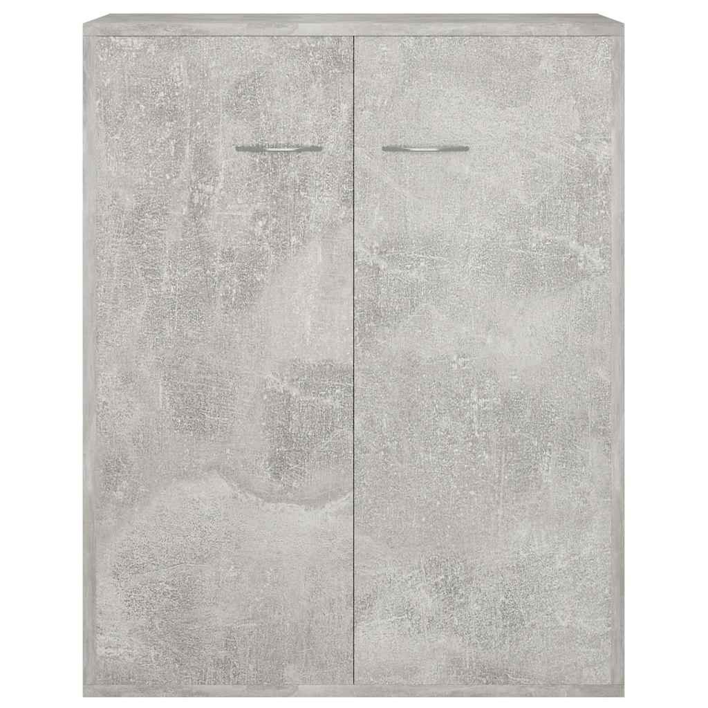 vidaXL Sideboard Concrete Grey 60x30x75 cm Engineered Wood