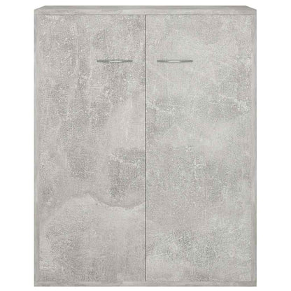 vidaXL Sideboard Concrete Grey 60x30x75 cm Engineered Wood