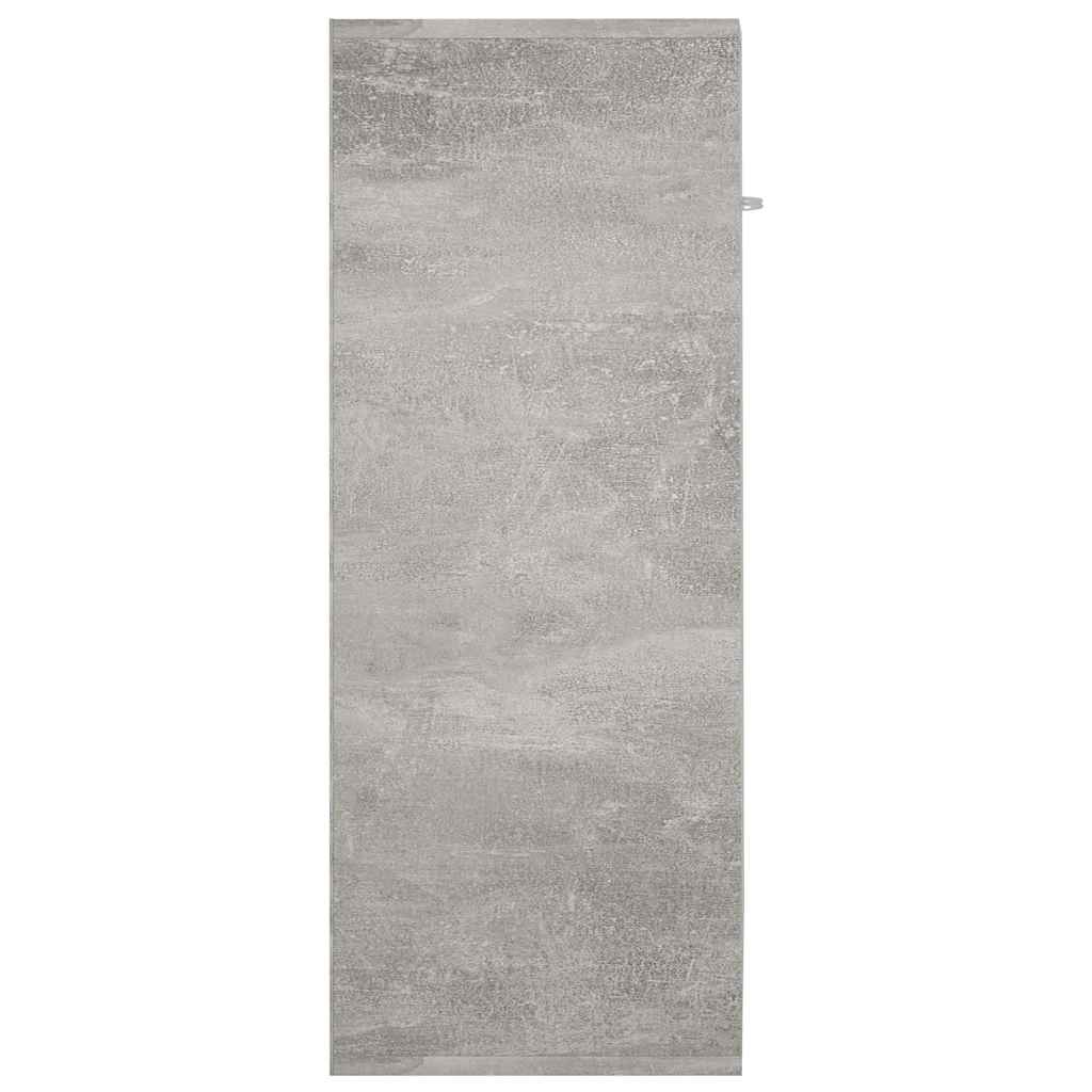 800733 vidaXL Sideboard Concrete Grey 60x30x75 cm Engineered Wood