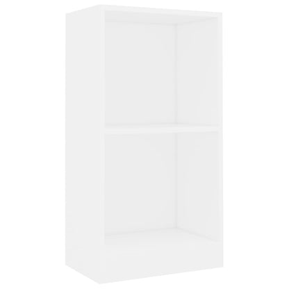 vidaXL Bookcase White 40x24x75 cm Engineered Wood