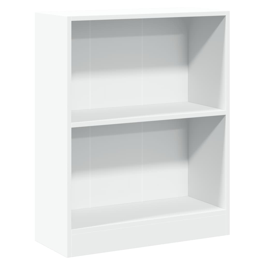 800855 vidaXL Bookshelf White 60x24x76 cm Engineered Wood