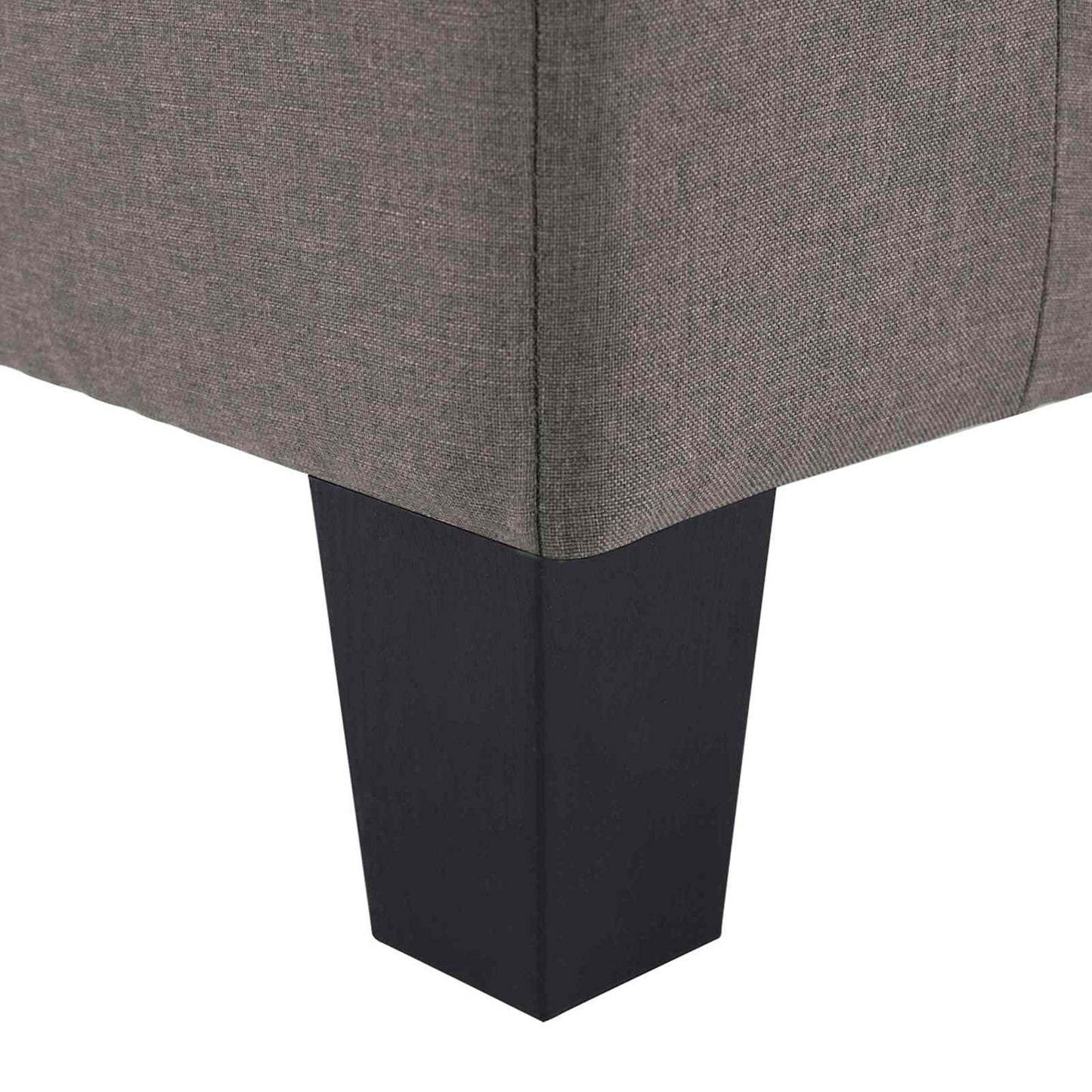 vidaXL Sofa Taupe 4-Seater Fabric