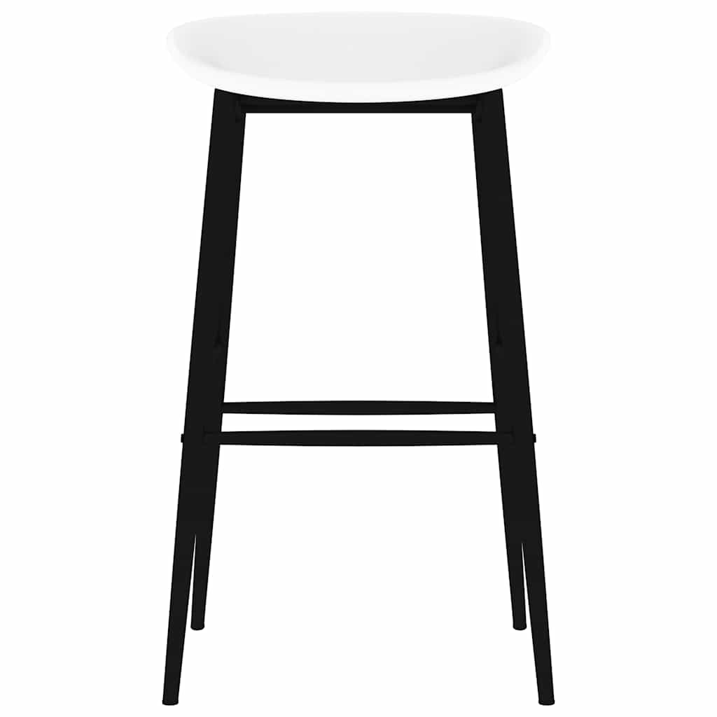 vidaXL Bar Chairs 4 pcs White