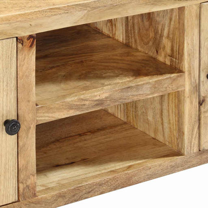 285862 vidaXL Sideboard 100x35x60 cm Solid Mango Wood