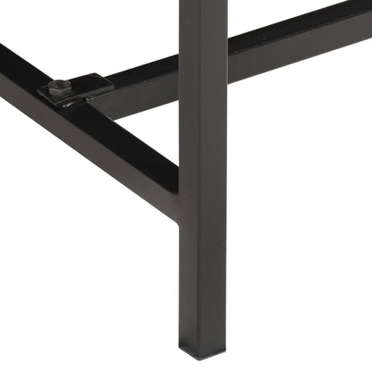 vidaXL Highboard 80x30x100 cm Solid Mango Wood