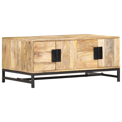 285869 vidaXL Coffee Table 90x55x40 cm Solid Mango Wood