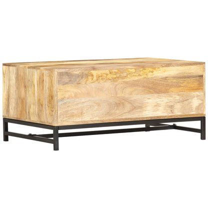 vidaXL Coffee Table 90x55x40 cm Solid Mango Wood