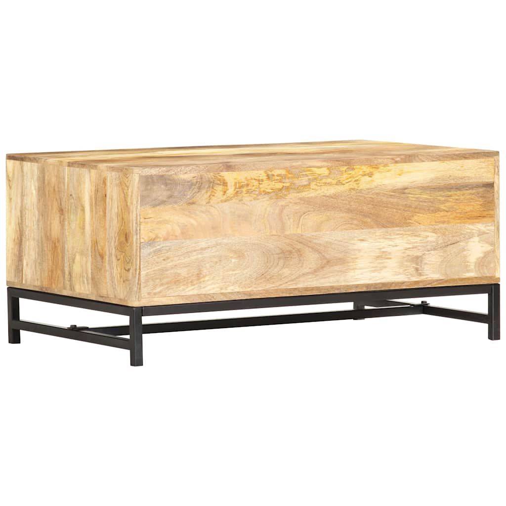 285869 vidaXL Coffee Table 90x55x40 cm Solid Mango Wood