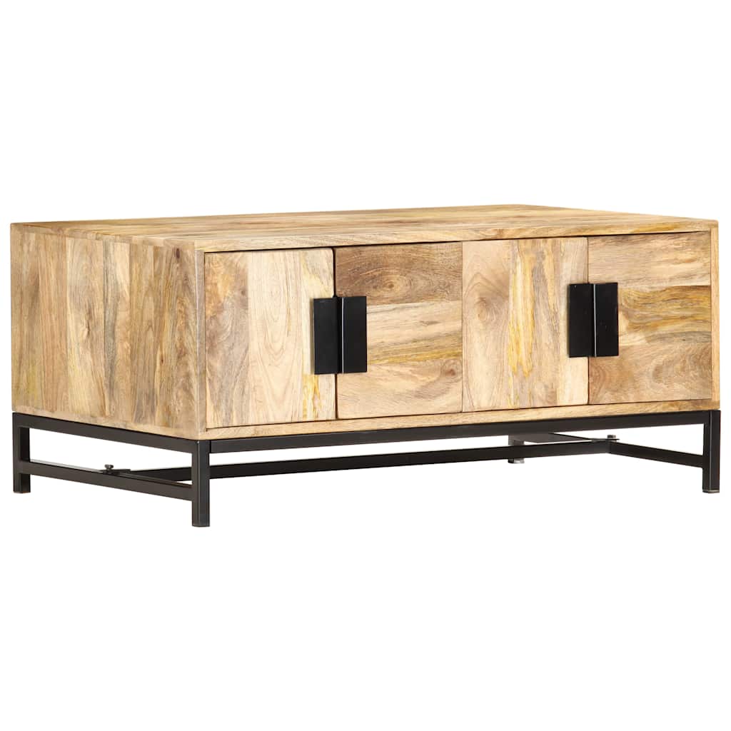285869 vidaXL Coffee Table 90x55x40 cm Solid Mango Wood