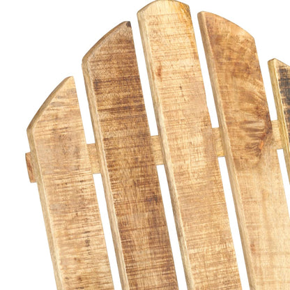 vidaXL Garden Rocking Chair Solid Mango Wood