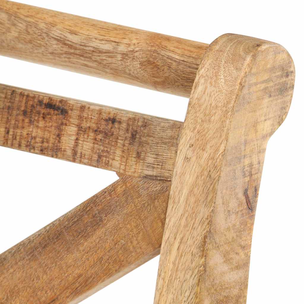 285904 vidaXL Hall Bench 103x33x72 cm Solid Mango Wood