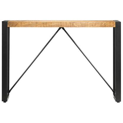 vidaXL Console Table 110x35x76 cm Solid Mango Wood