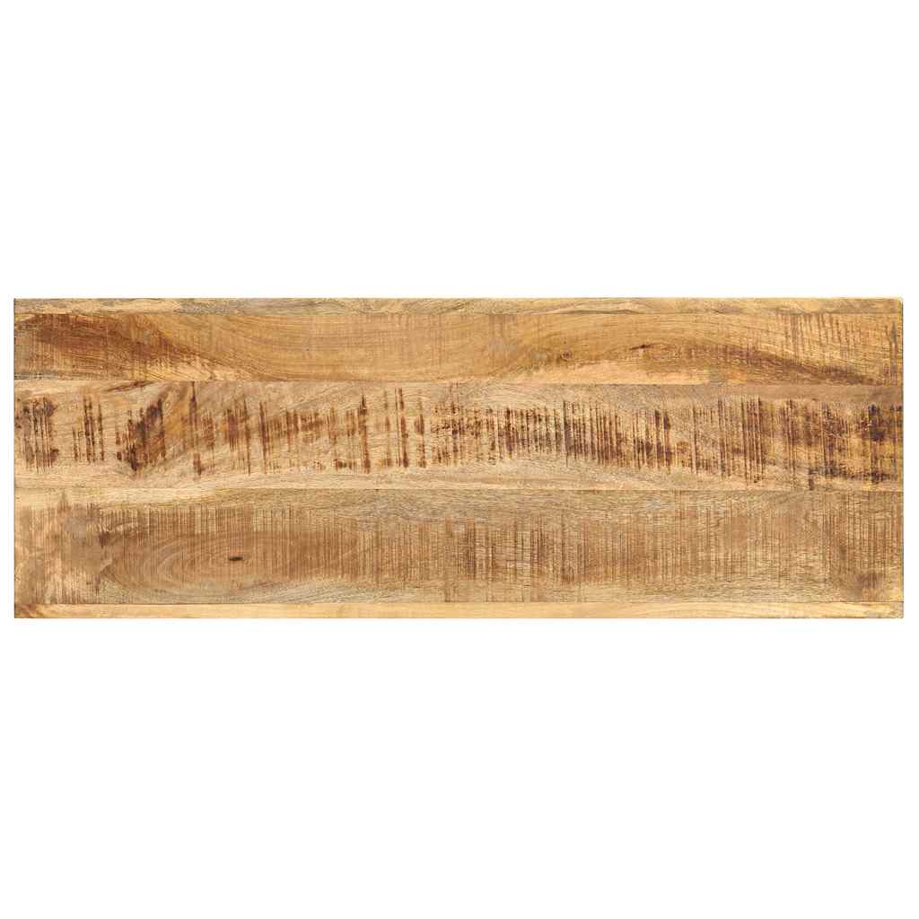 285945 vidaXL Console Table 110x35x76 cm Solid Mango Wood