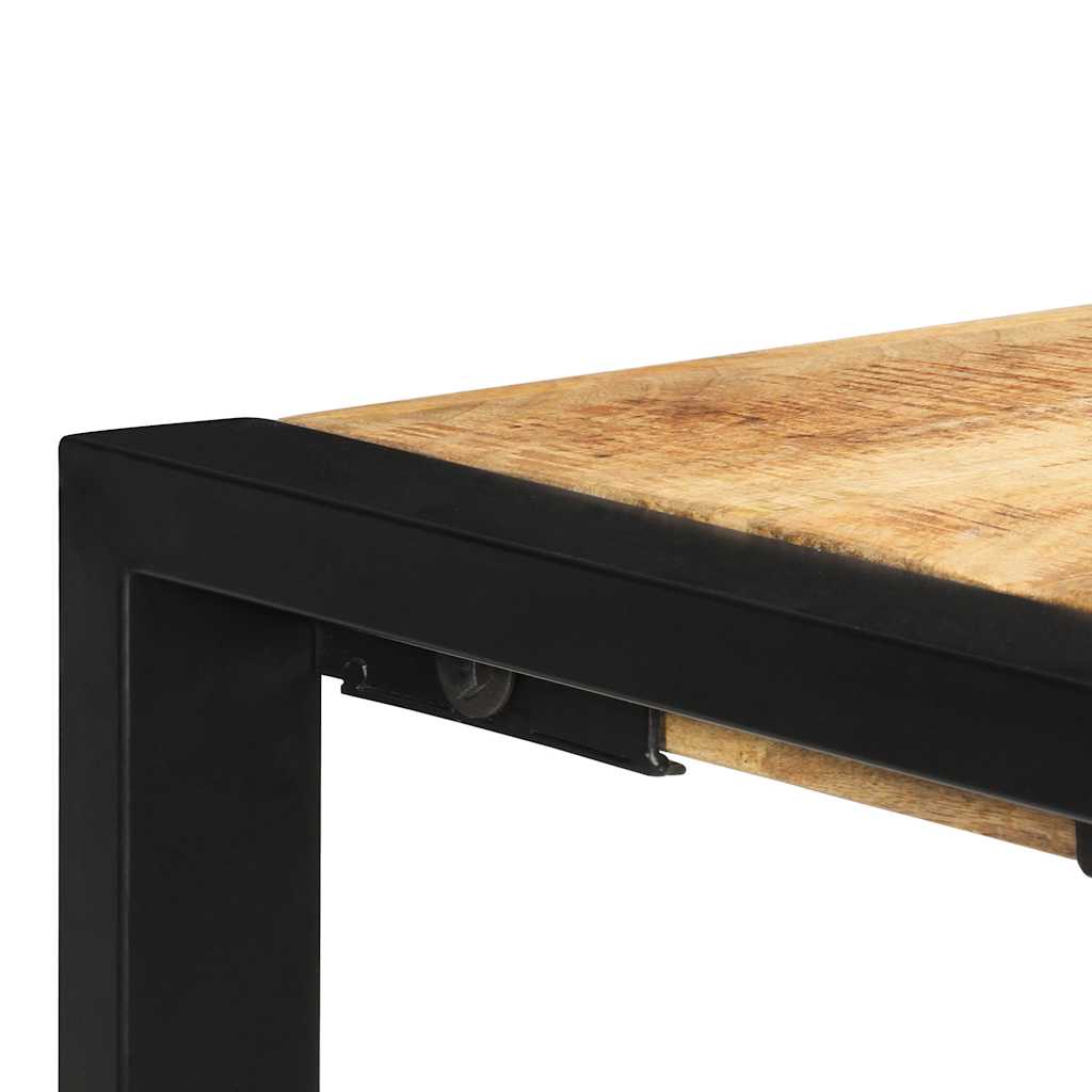 vidaXL Console Table 110x35x76 cm Solid Mango Wood