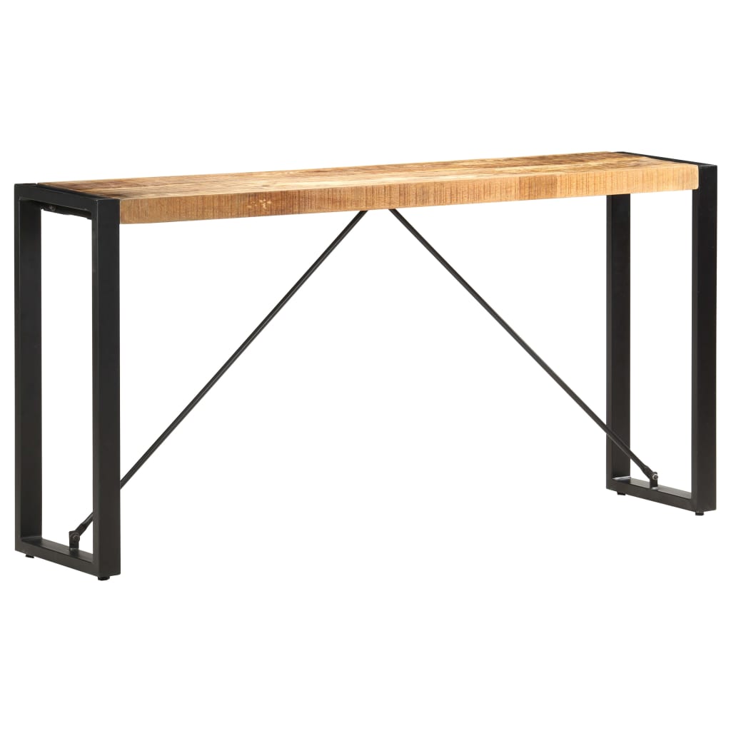 vidaXL Console Table 150x35x76 cm Solid Mango Wood