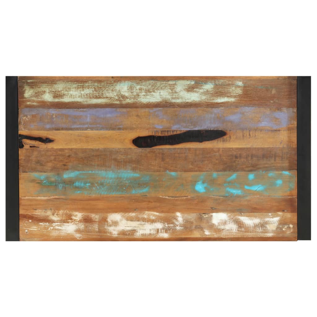 vidaXL Bar Table 110x60x110 cm Solid Reclaimed Wood