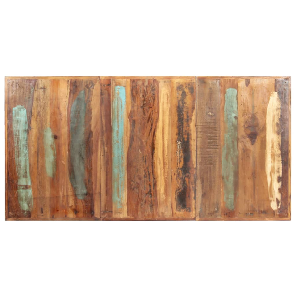 vidaXL Dining Table 180x90x76 cm Solid Reclaimed Wood