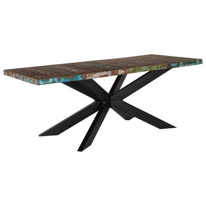 285966 vidaXL Dining Table 180x90x76 cm Solid Reclaimed Wood