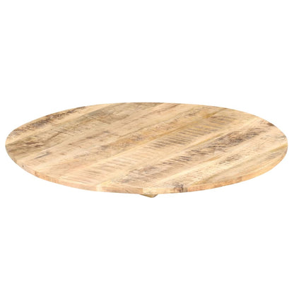 vidaXL Table Top Solid Mango Wood Round 15-16 mm 70 cm