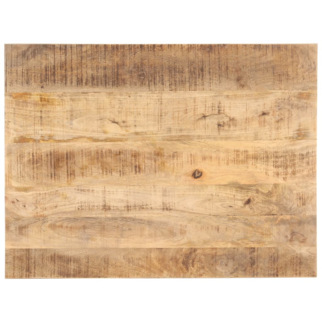 vidaXL Table Top | Natural Mango Wood | Solid Mango Wood | 90 x 60 cm | Durable