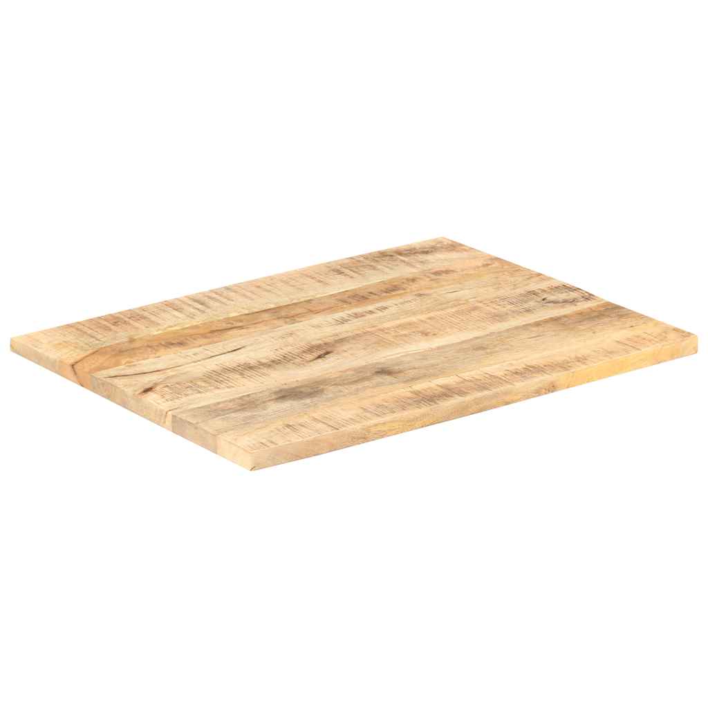 vidaXL Table Top Solid Mango Wood 25-27 mm 90x60 cm