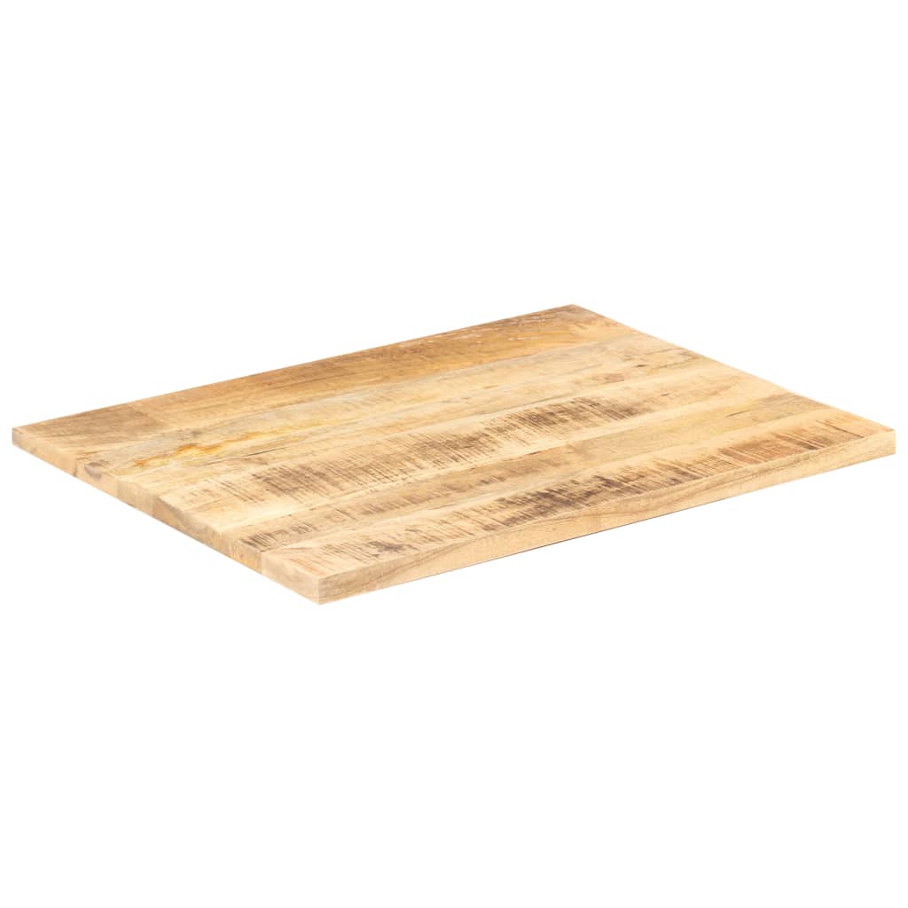 vidaXL Table Top | Natural Mango Wood | Solid Mango Wood | 90 x 60 cm | Durable