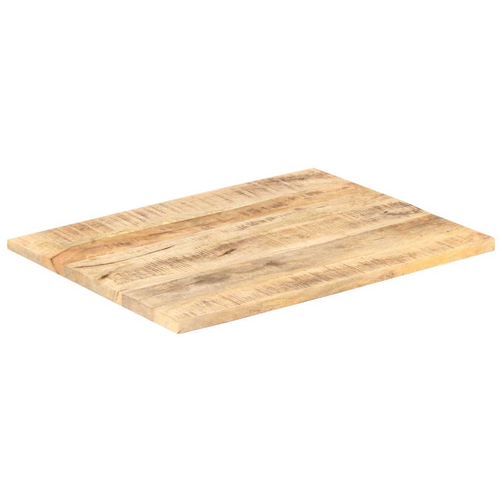 vidaXL Table Top | Natural | Solid Mango Wood | 80x70 cm | Durable | Table Top