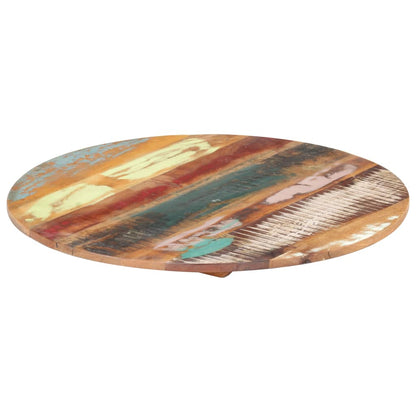 vidaXL Round Table Top 50 cm 15-16 mm Solid Reclaimed Wood