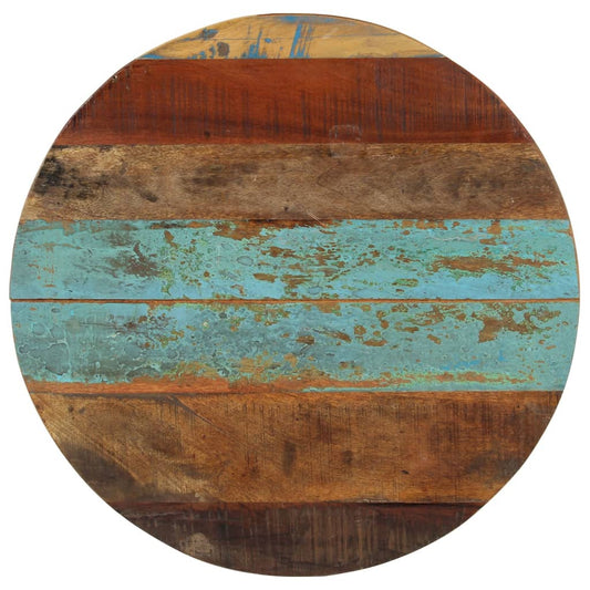 286033 vidaXL Round Table Top 60 cm 15-16 mm Solid Reclaimed Wood