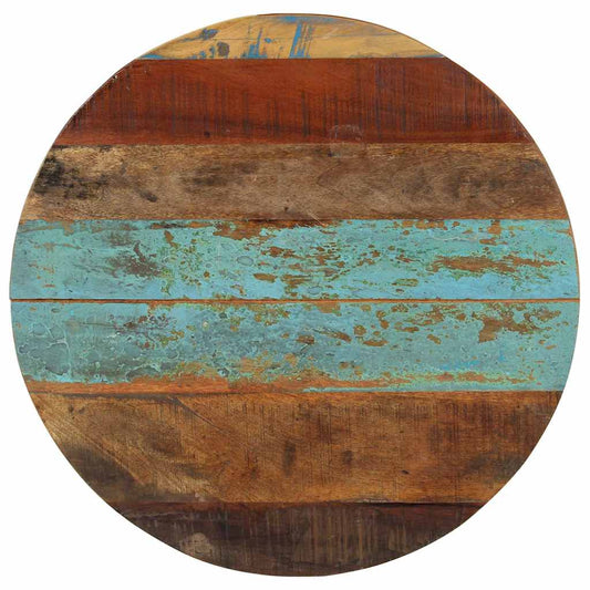 286033 vidaXL Round Table Top 60 cm 15-16 mm Solid Reclaimed Wood