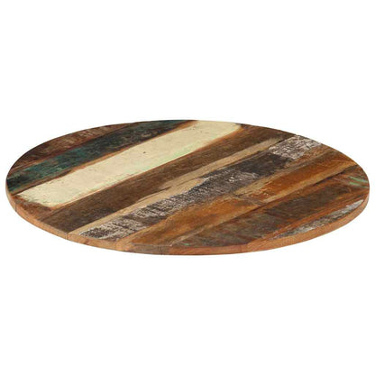 286033 vidaXL Round Table Top 60 cm 15-16 mm Solid Reclaimed Wood