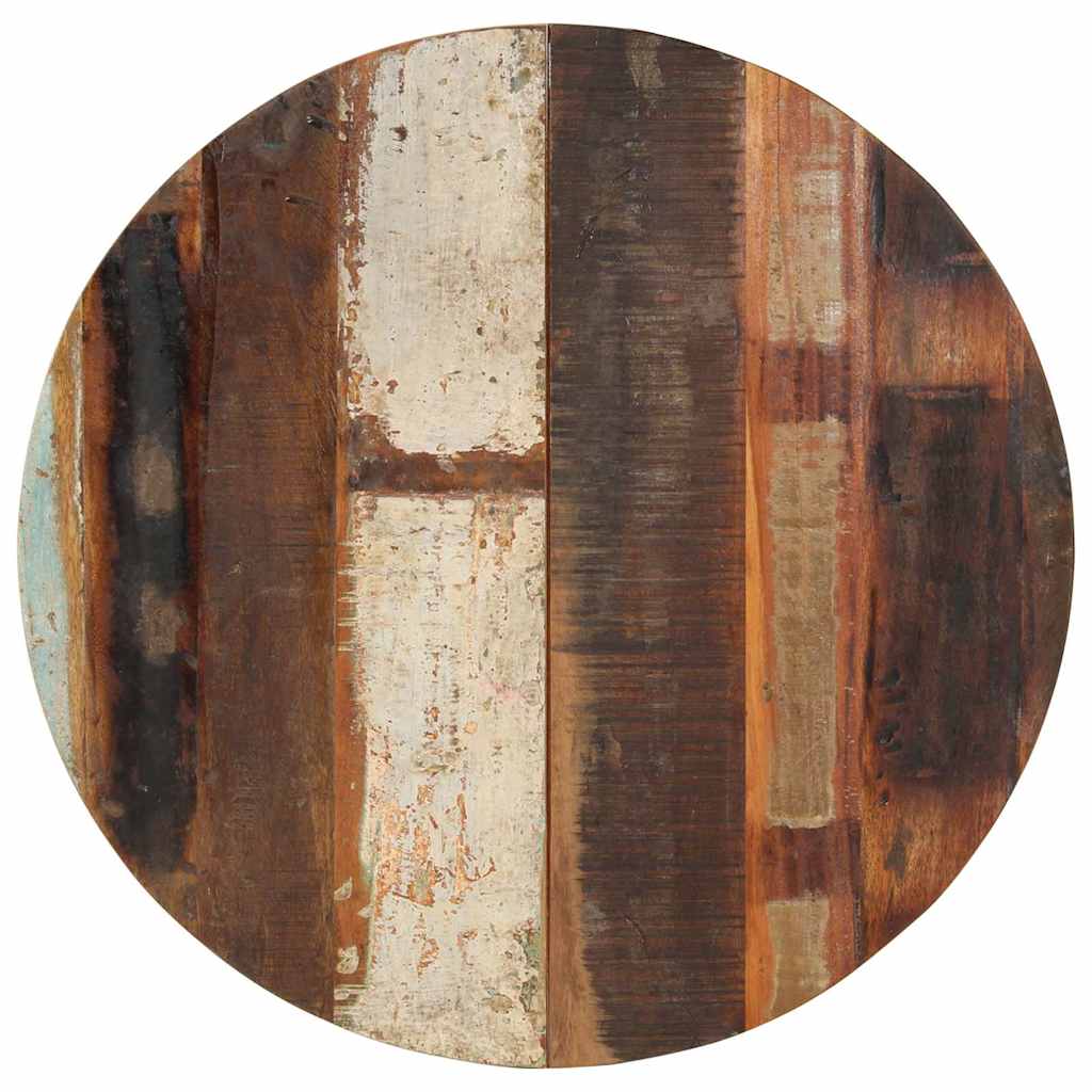 286034 vidaXL Round Table Top 70 cm 15-16 mm Solid Reclaimed Wood